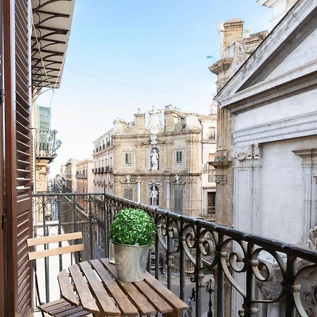 Quattro Canti Charming Flat Palermo Eksteriør bilde