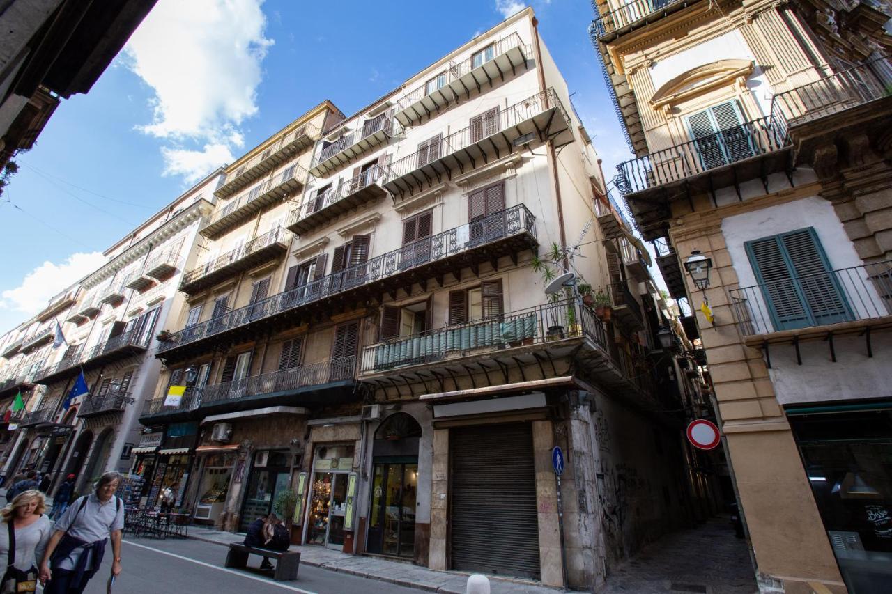 Quattro Canti Charming Flat Palermo Eksteriør bilde